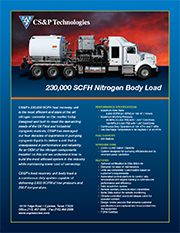 230 Nitrogen Body Load 230 Nitrogen Body Load