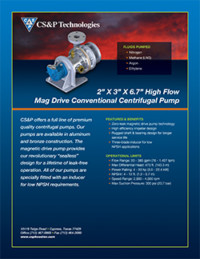 CSP_2X3X67_ConventionalCentrifugalPump_DS_REV-1-200x259 Magnetic Drive Centrifugal Pump: 2″ x 3″ x 6.7″ High Flow